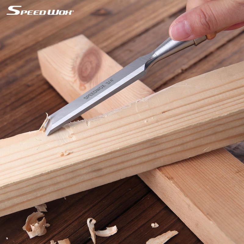 SPEEDWOX 4-Piece Set Woodworking Chisel Set Chisel Set Wood Chisel
