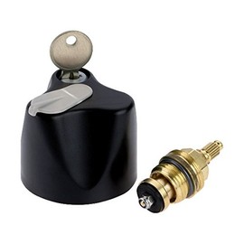 Sanitop-Wingenroth Seppelfricke, Lock Top, Brass, 1 Piece, 1/2-Inch, 17014 7