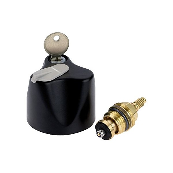 Sanitop-Wingenroth Seppelfricke, Lock Top, Brass, 1 Piece, 1/2-Inch, 17014 7