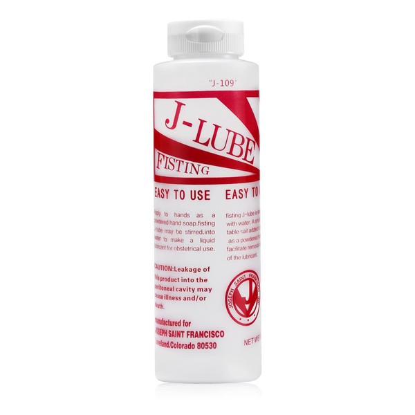 J-LUBE FISTING Powder Mixes with Water One Bottle Makes 6-8
