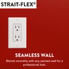 Strait-Flex Drywall Patch – Outlet-Patch for Electrical Box Repairs –Pre-Cut
