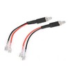 Línea de cableado de conversión, Qii lu 2pcs H1 LED