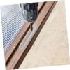 LALAFINA 4pcs Adjustable Stainless Steel Mending Plates for Furniture Heavy