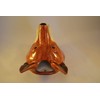 Quail Ceramics Fox Head Wall Vase