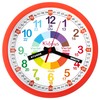 Kiddus Children's Wall Clock, Boys and Girls, Analogue Learning Clock