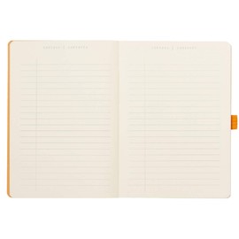 Rhodia Rhodiarama 117701C Notebook with Soft Cover DIN A4+ Format 220 x 297 mm 80 Sheets Micro-Perforated Lined with Elastic Band Bookmark and Stretchable Inner Pocket