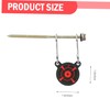 KICHOUSE 1pc Panda Head Dartboard Lightweight Tree Mounted Design for