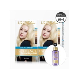 L’Oréal Paris [SSG Exclusive Composition] 2 L’Oréal Paris Excellence Bleach Supreme [Giveaway] Shampoo Mini 100ml (Random) / [SSG단독구성] 로레알파리 엑셀랑스 블리치 슈프림 2개 [증정]샴푸 미니 100ml(랜덤)