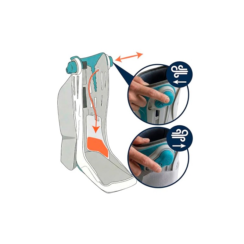 KMINA Inflatable Walking Boot (Size L)