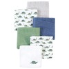 Luvable Friends Unisex Baby Super Soft Cotton Face Cloth Dinosaur