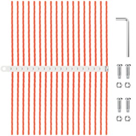 Kaberalty WA0010 WA0004 Upgraded 0.11" Flexible Pre-Cut Trimmer Line Compatible with Worx WG180,WG175,WG170,WG163,WG156,WG155,WG154,WG153,WG152,WG151.5,WG151,WG150 Line String Trimmer (27 Pack)