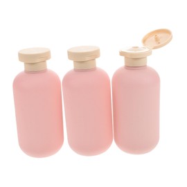 WOONEKY Boys and Girls Travel Containers 3pcs Squeeze Bottles Empty Lotion Bottles for Shampoo Conditioner Leakproof for On-The-go