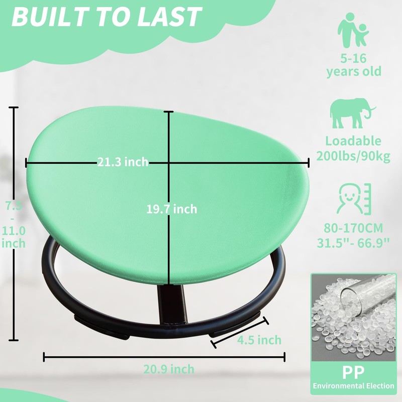 AOKUNG 360°Sensory Chair for Kids Autism Sensory Products Sit and