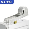 TAILONZ PNEUMATIC MOV-02 2 Positions 2 Way 1/8 Inch Roller