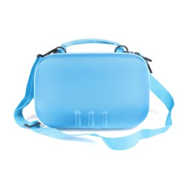 GETGEAR VR Headset Case for compatible with Meta Quest 3/ 3s, Portable travel organizer for VR and controllers with shoulder strap, also fits for Meta Quest 2, Oculus Quest 3, Vision Pro (Blue)