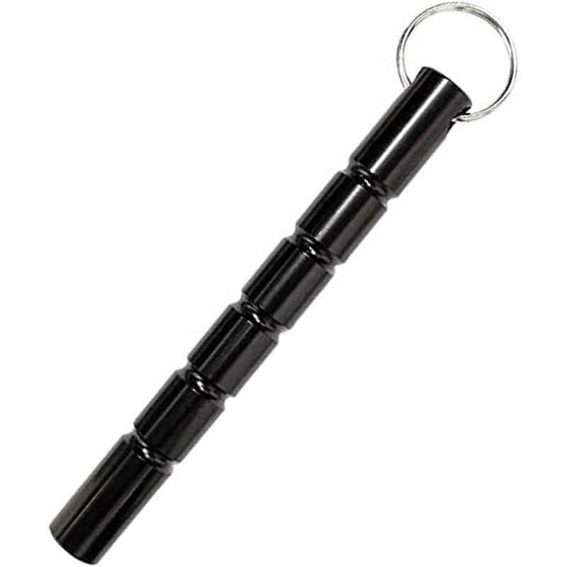 Design-Pie Safety Key Chain, Solid Aluminum Short Stick Protection Gift
