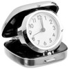 TFA Dostmann 60.1012 Analogue Alarm Metal Box for Travel, Folding