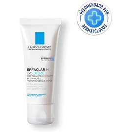 La Roche-Posay Effaclar H Iso-Biome Crema Hidratante Anti-Imperfecciones Calmante Reparadora para Piel Grasa con Imperfecciones y Fragilizada, Rápida Absorción, Sin Sensación Grasosa, 40 ml
