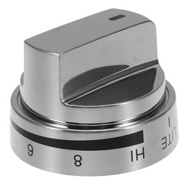 ULTECHNOVO Oven Control Knob Replacement Part Stove Knob for Gas and Electric Appliances Heat Resistant Dial for Easy Temperature and Installation