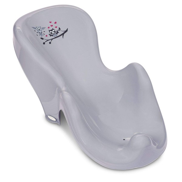 Baby Bath Seat - Bath Seat for Babies with Non-Slip Function Made of BPA Free Plastic - Baby Bath Seat from 6 Months Ergonomically Shaped TÜV Rheinland Certified