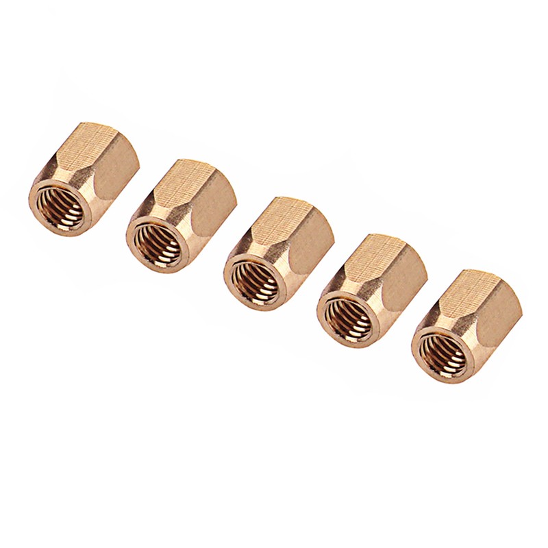 5 Pcs Brass Electric Guitar Truss Rod Nut Musical Instrument