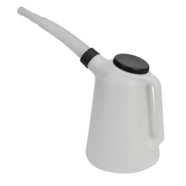 Sealey Jdl5 Oil Container With Lid And Flexi-Spout 5Ltr
