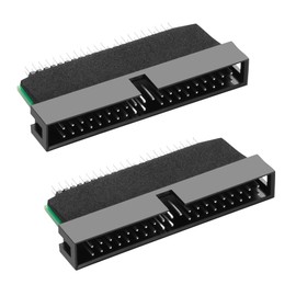 GINTOOYUN 2 PCS 44 Pin IDE to 40 Pin IDE Adapter 2.5" 44 Pin IDE Male to 3.5" 40 Pin IDE Male Hard Disk Adapter Converter for Solid-State Drives,Laptops,Desktops,etc