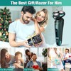 Electric Razor for Men, Electric Shavers for Men's Faces, Detachable