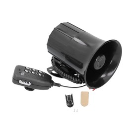 KIMISS 6 Noises Loud Car Warning Alarm Police Fire Siren Horn Speaker Emergency Sound Amplifier 50 W 120 dB Universal for 12 V Car Fire Fighting