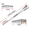 HCFeng BNC DC Video Power Cable BNC and DC Male
