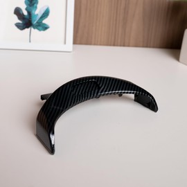 Rldym Center Console Armrest Storage Box Release Button Switch Cover 2056803407 Compatible with 2015-2020 Benz W205 C200 C250 C300 W253 GLC260 GLC200 (Carbon Fiber)