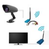 Tuperoymse FPV 1.5G 1500mW VTX+VRX Kit 12CH 1.4G/1.5G/1.6G Video Transmitter