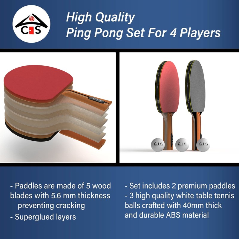 CIS Comfort Innovation Supply CISupply - Ping Pong Juego de