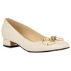 Nine West Women's Works Ballet Flat, Chic Cream 150, 7.5