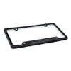 Dodge SRT Black Solid Metal License Plate Frame Tag Holder