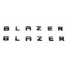 3Pcs 2019-2023 Blazer Front Door Tailgate Liftgate Emblem Nameplate Letters