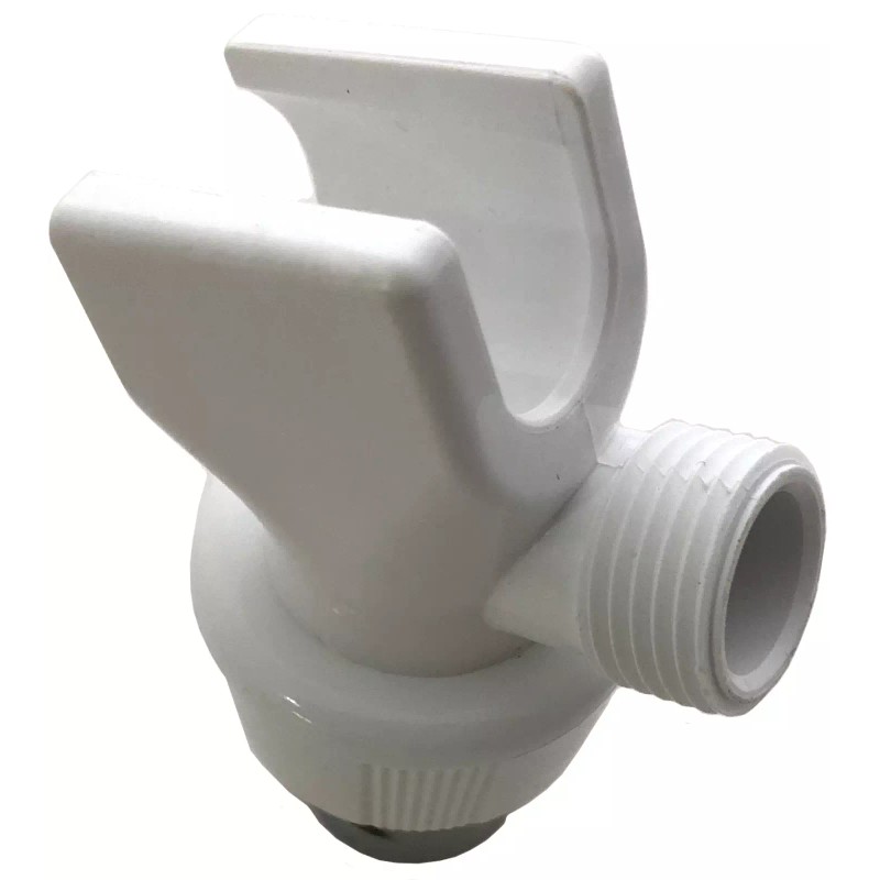 New Resources Group Shower Head Bracket Replacement Hand Held Showerhead