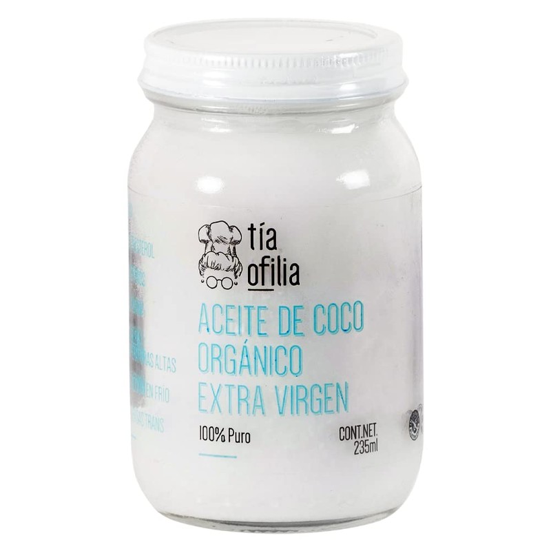 Tía Ofilia Aceite de Coco Orgánico Extra Virgen | Extraído