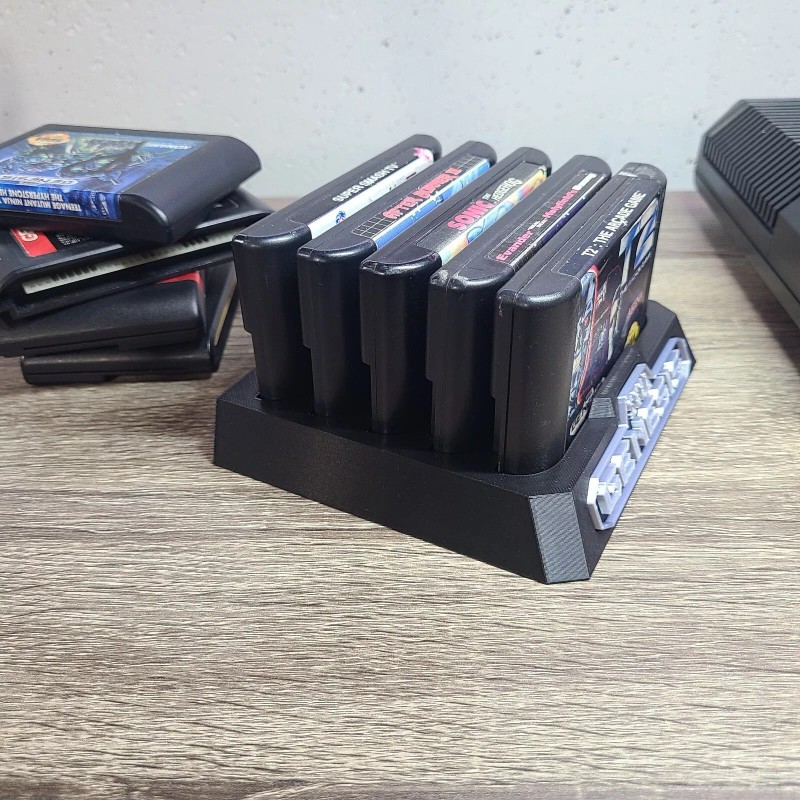 SEGA Genesis Five Game Caddy - Dock that fits your