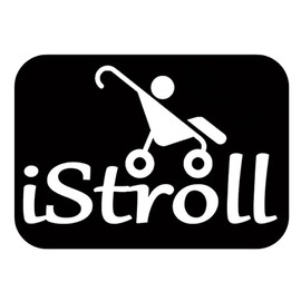 I Stroll Stroller TP 560 vinyl 8" Decal Sticker baby accessory rain cover hooks