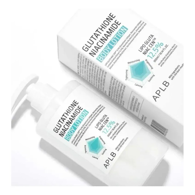 Aplb Crema Loción Corporal Glutation Niacinamida 300ml