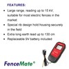 FenceMate Digital Volt Meter for Electric Fence, Range up to