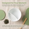Tilt Tea Cup with Infuser, Water Separation Tea Cup, 11.8oz/350ml