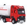 Alloy Gas Tanker Truck Model Water Spray High Simulation Detachable