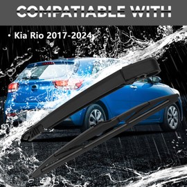Rear Windscreen Wiper Arm Compatible with Kia Rio 2017-2024, Rear Wiper Arm Car Rear Wiper Blade Kit Waterproof Rear Wiper Arm