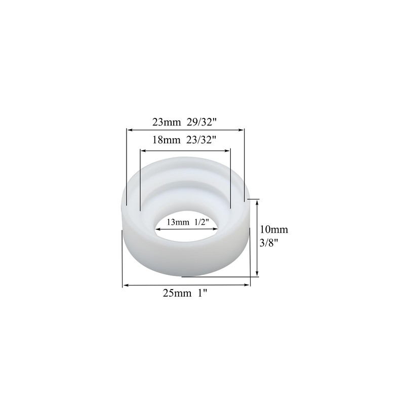 RIVERWELD TIG Gas Lens Insulators Cup Gaskets 17GLG20 for QQ300
