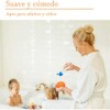 Esponja de Baño Natural en Forma de Panal Naranja, 1