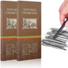 20 PCS Charcoal Sticks, 5-7mm Black Willow Charcoal, Drawing Tools