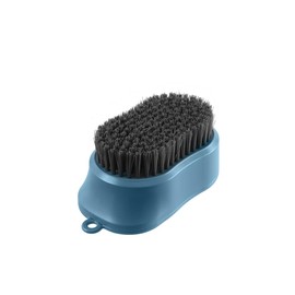 AKOAK Quality Soft Wash Clothes, Shoe Scrub Brush, Easy to Hold Multi-Purpose Household Cleaning Brush, Plastic Soft Brush, Pack of 1 (Blue)