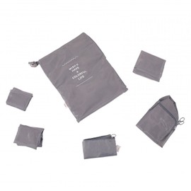 Oypla Pack of 6 Waterproof Travel Luggage Organiser Packing Bags